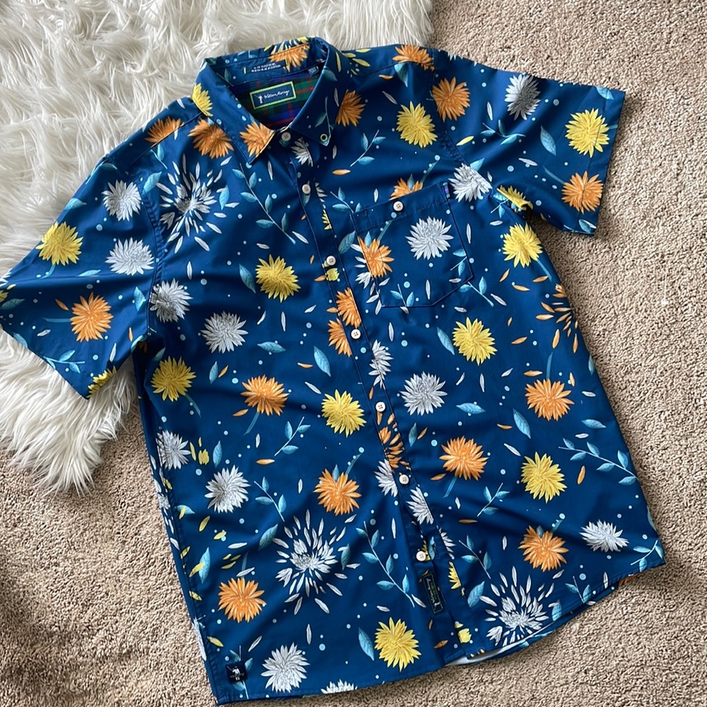 William Murray MUM'S THE WORD BUTTON DOWN medium